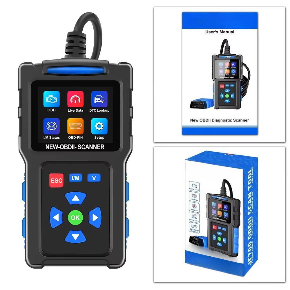 Car Diagnostic Tool - ماسح OBD2 العالمي لقراءة أكواد أعطال