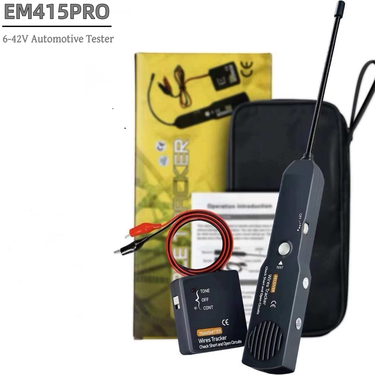 Car Diagnostic Tool - جهاز اختبار الدوائر الكهربائية للسيارات EM415PRO،