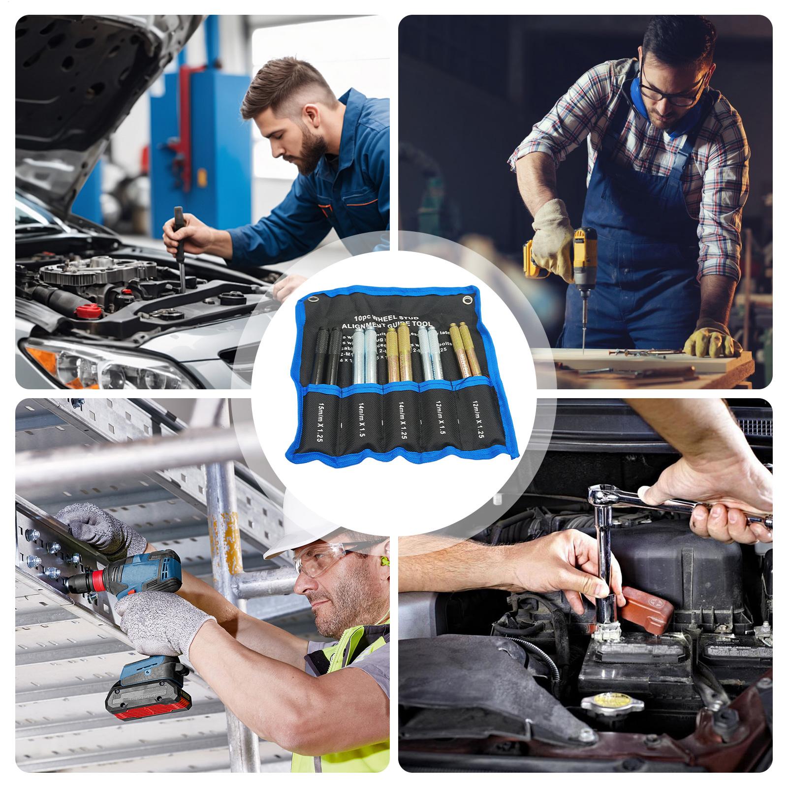 Automotive Tools - مجموعة من 10 قطع من مسامير