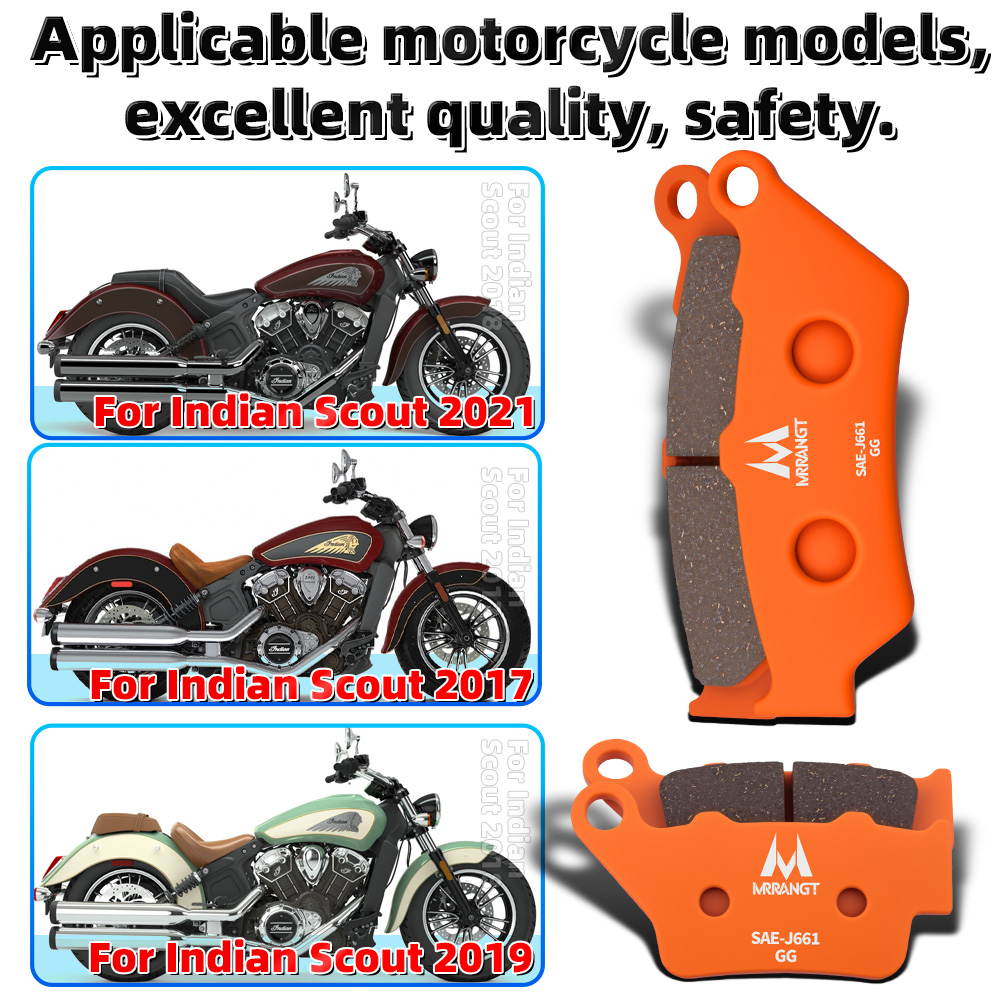 Brake Pad Set - وسادات فرامل سيراميكية من MRRANGT تناسب