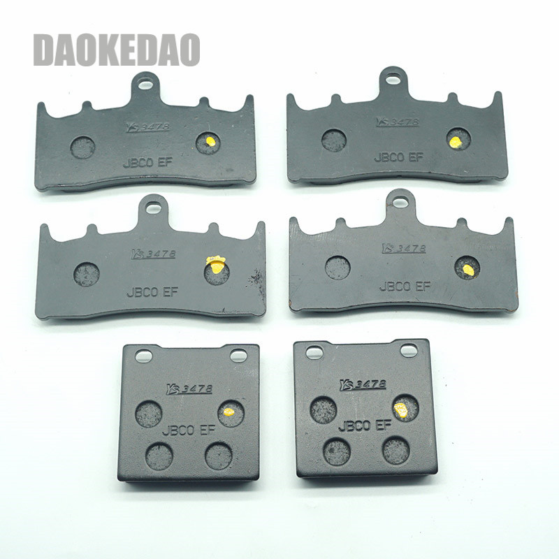 طقم وسادات فرامل أمامية للدراج - مراجعة Brake Pad Set وسعره